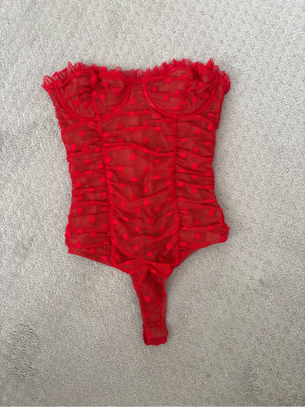 Majorelle Revolve Strapless Bodysuit XXS